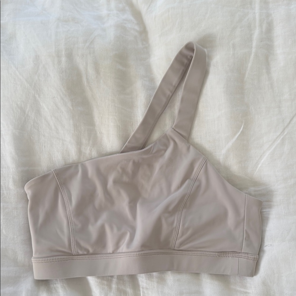 Asymmetrical Beige Bralette